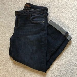 Kut from the kloth Size 8 Bardot cropped jeans